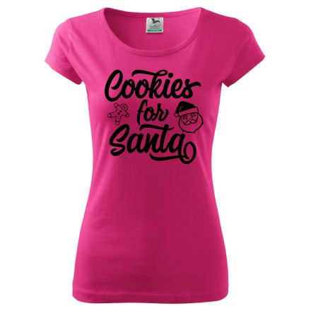 Christmas T-shirt - Cookies for Santa