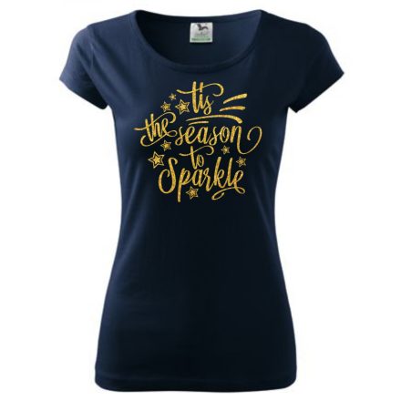 Christmas T-shirt - Season to Sparkle