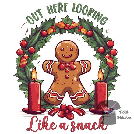 Gingerbreadman Christmas T-shirt 