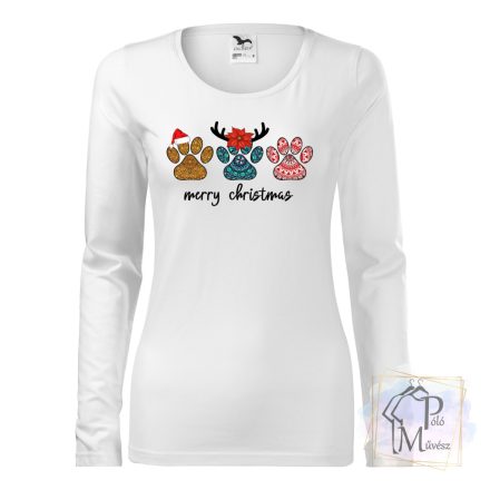 Dog paws christmasT-shirt 